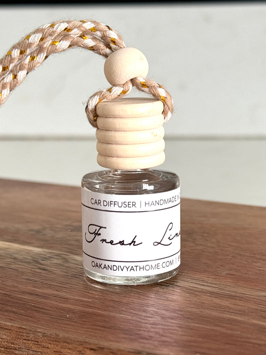 Fresh Linen Car Diffuser